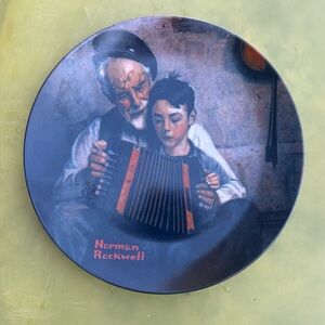 Norman Rockwell “The Music Maker” Decorative Plate. VGUC - no chips or cracks.
